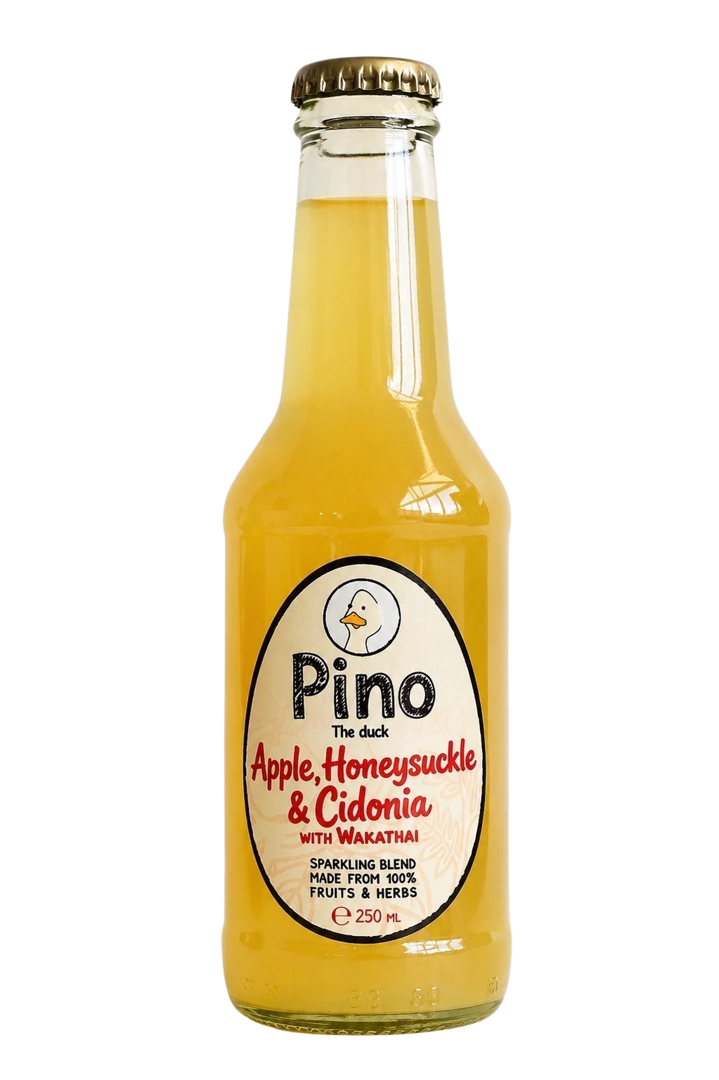 Pino Apple, Honeysuckle and Cidonia bottle
