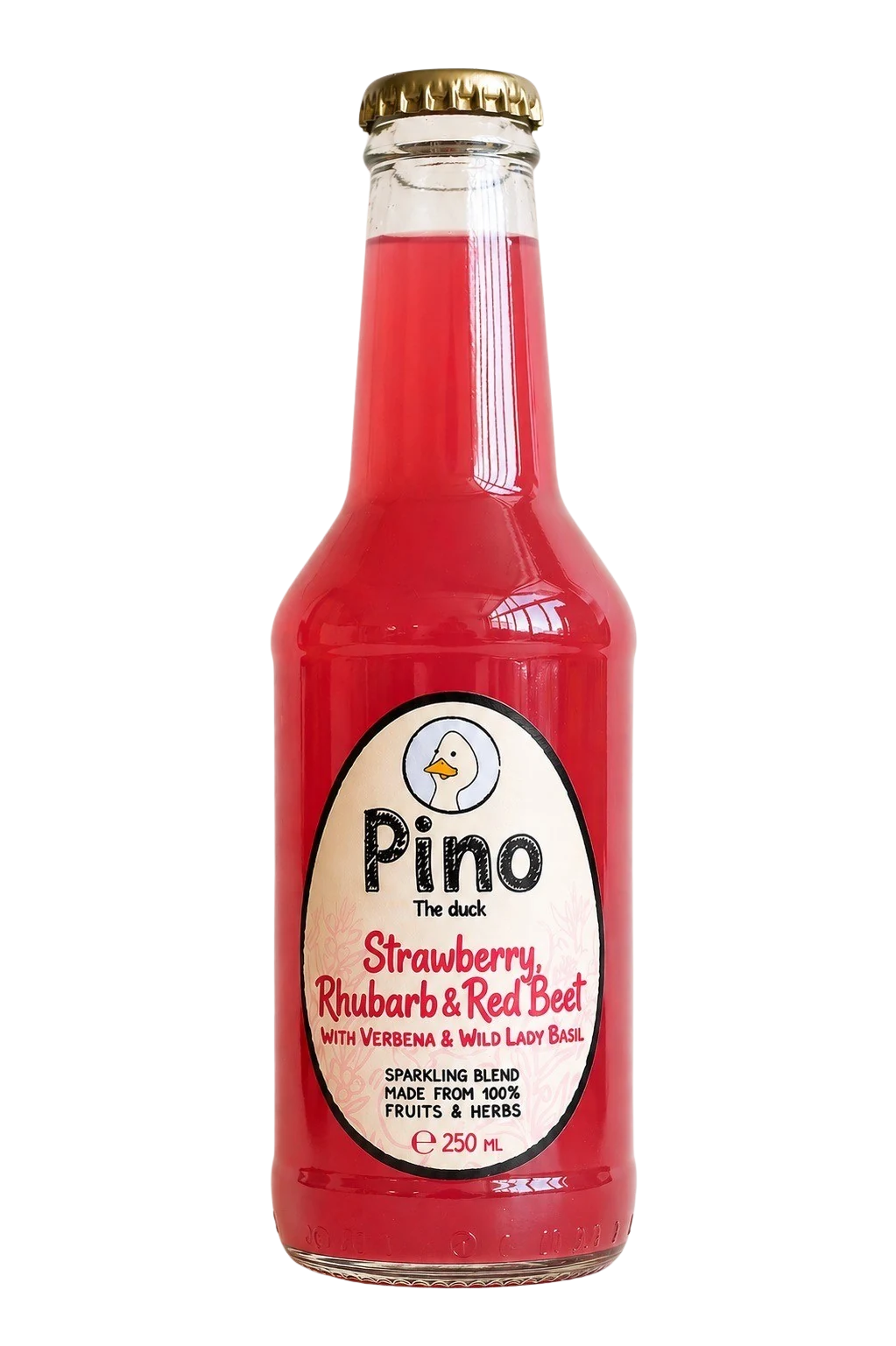 Pino Strawberry, Rhubarb and Red Beet bottle